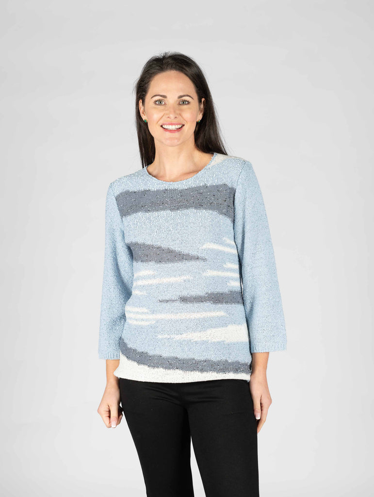 Abstract Pattern Jumper-Paco
