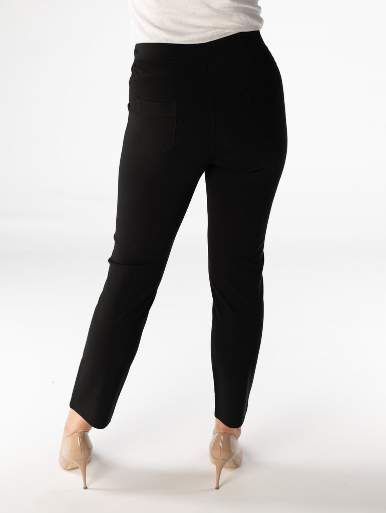 27" Trouser with Stud Detail-Trousers-Paco