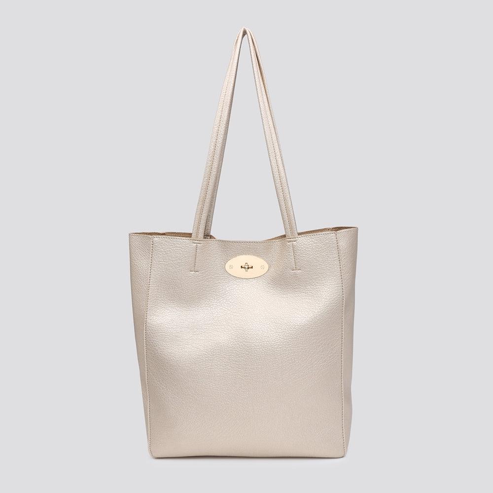 Clasp Tote Bag-BAGS-Paco