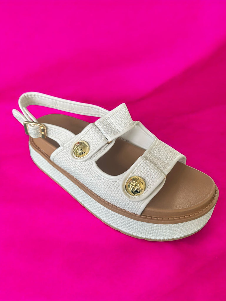 Comfort strap slider - White-Shoes-Paco