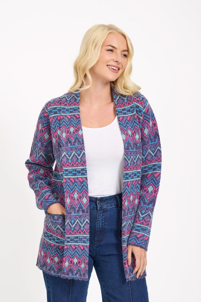 Fairisle cardigan-Knitwear-Paco