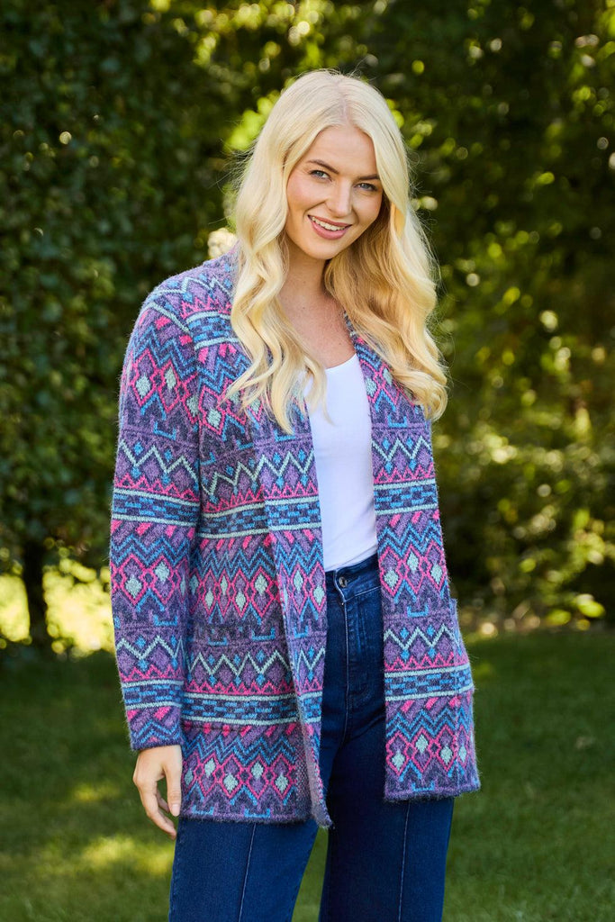 Fairisle cardigan-Knitwear-Paco