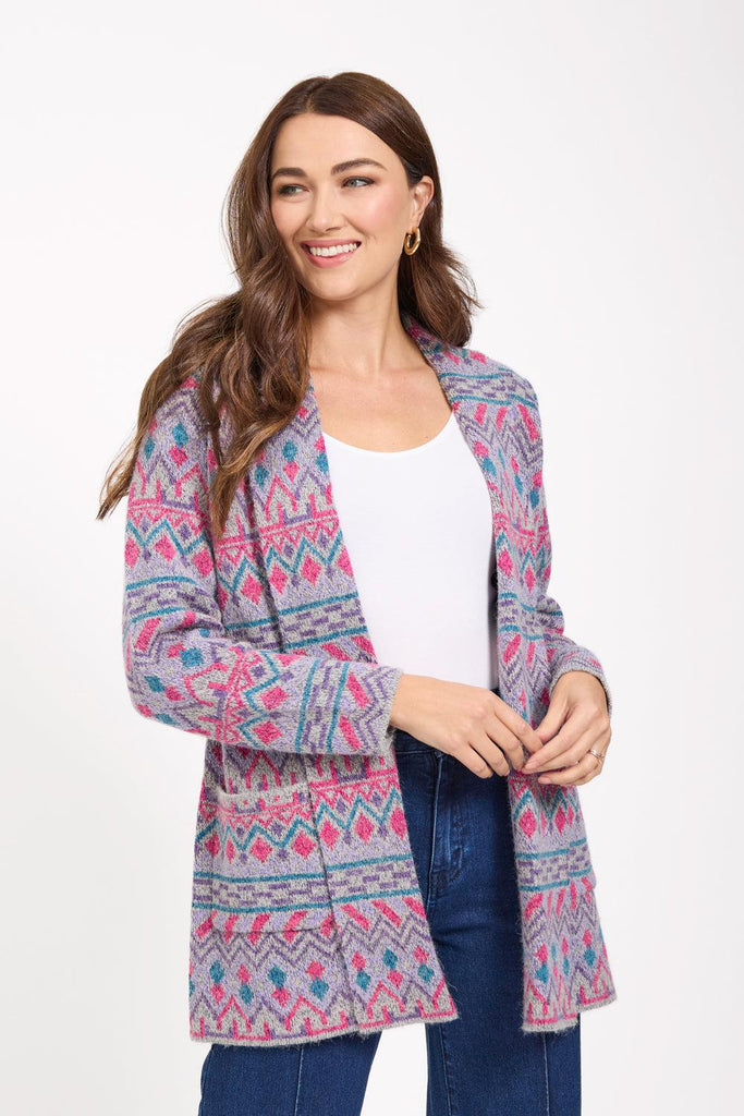 Fairisle cardigan-Knitwear-Paco