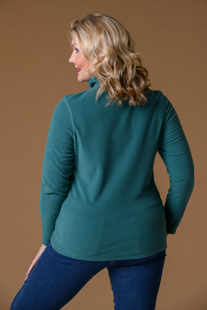 Fleece 1/2 Zip - Green-Fleece-Paco