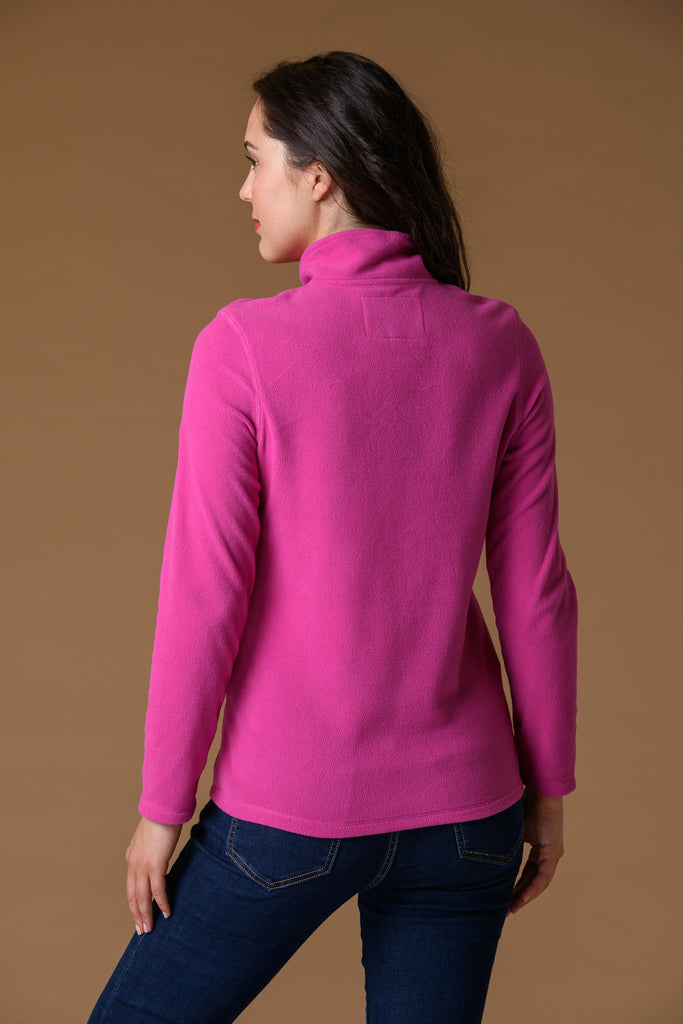 Fleece 1/2 Zip - Pink-Fleece-Paco