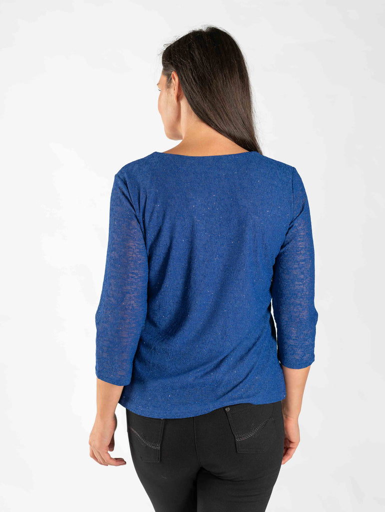 Glitter Pattern Top-Tops-Paco