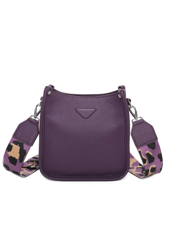 Leopard Print Strap Bag-BAGS-Paco