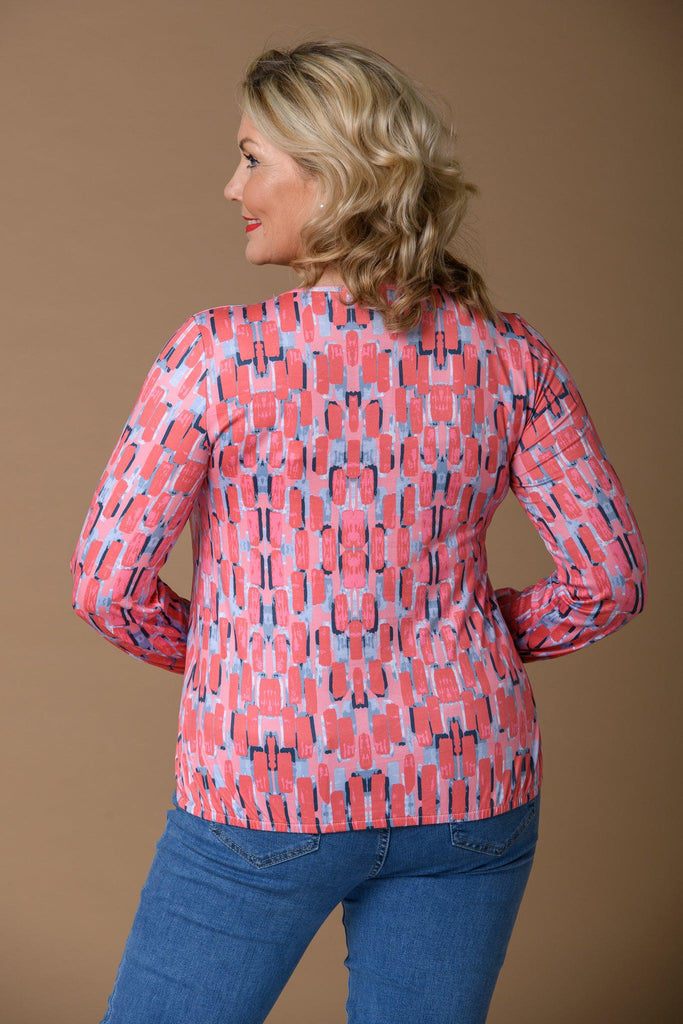 Long Sleeve S.Soft Top - Coral-Basics-Paco