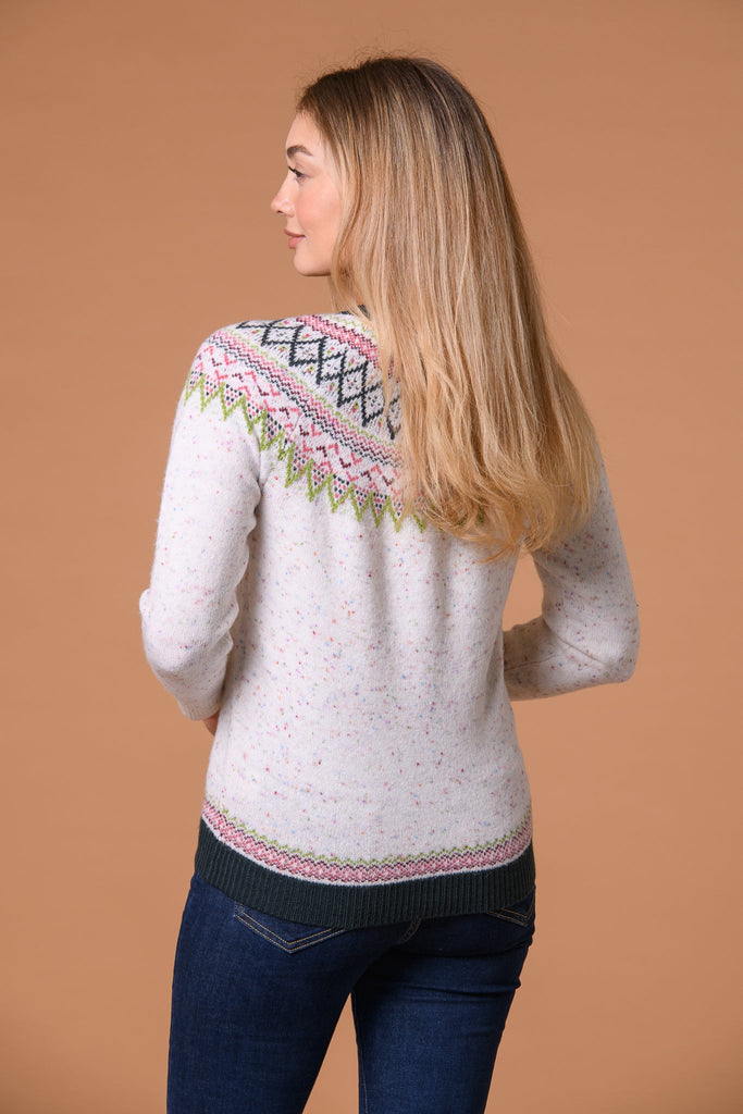 Nep Fairisle Sweater-Knitwear-Paco