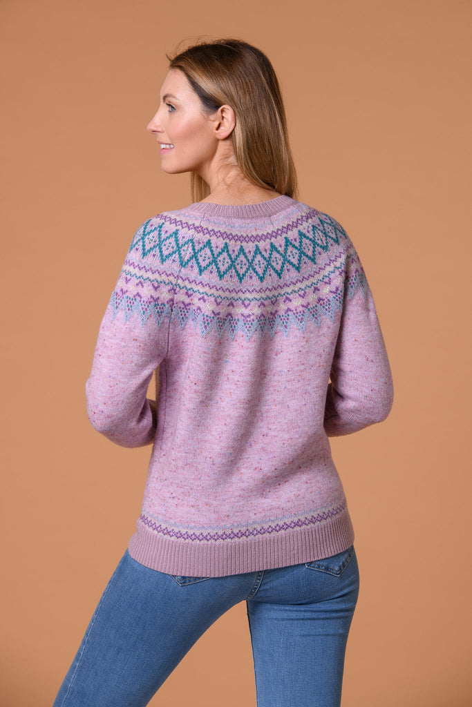 Nep Fairisle Sweater-Knitwear-Paco