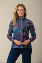 Wine Zipped Jogger GL12086-3 WINE