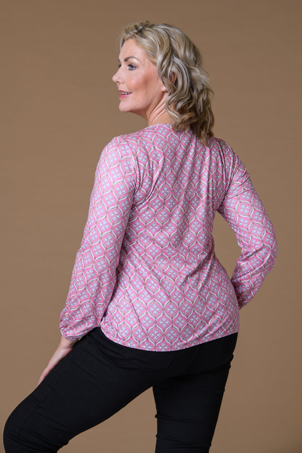 Keyhole Supersoft Top Pink