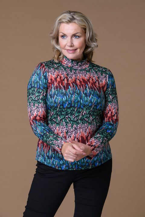 S.Soft Turtleneck top MULTI