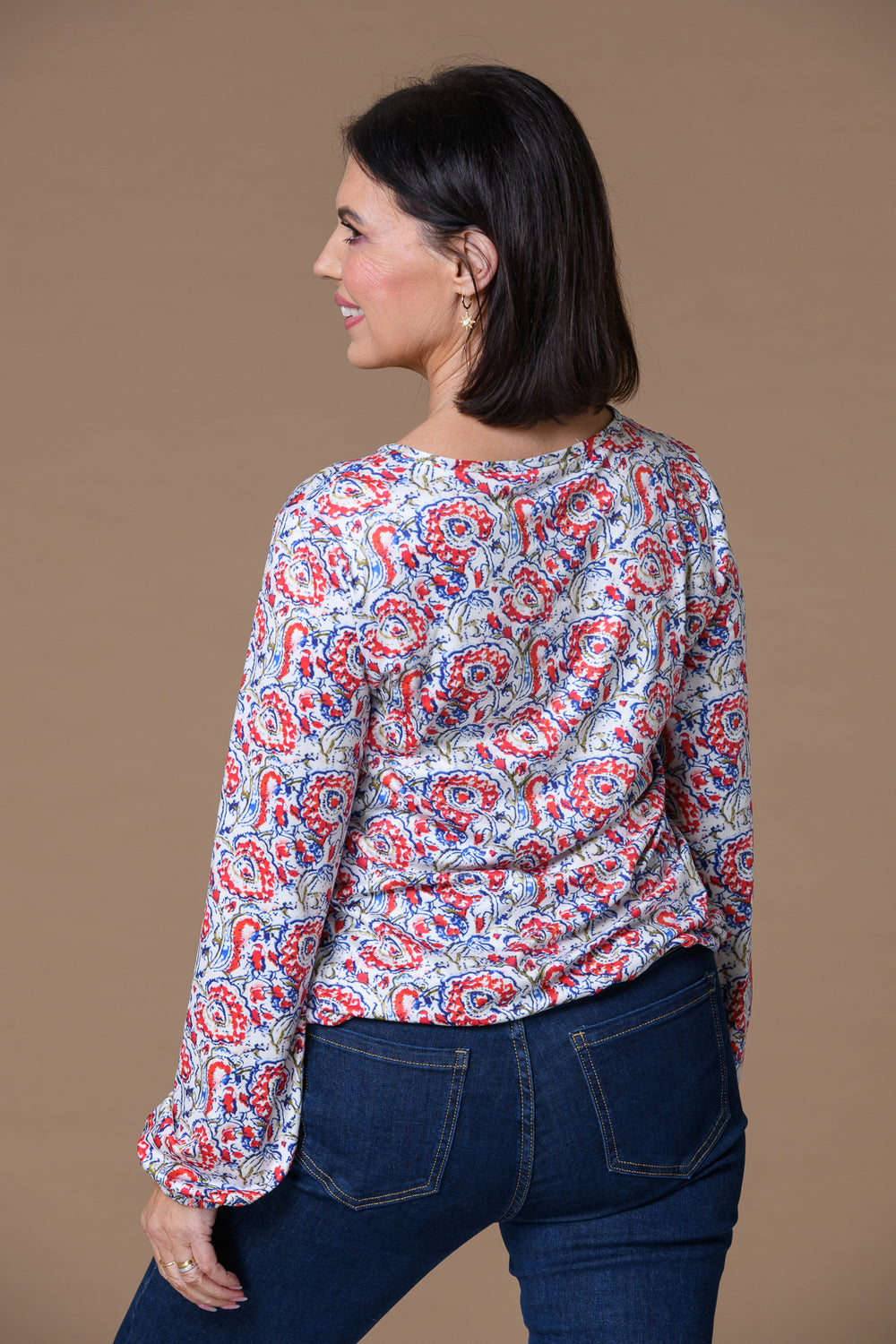 Supersoft Keyhole Top RED