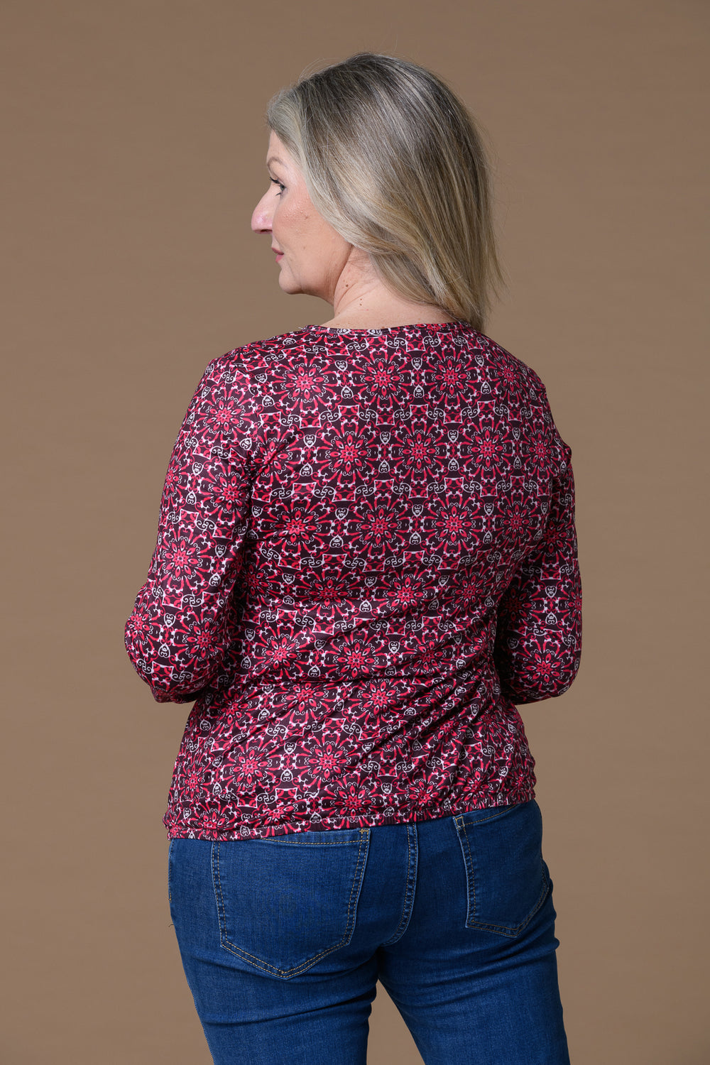 Tie Detail Supersoft Top RED