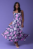 Paradise Petals Dress Multi Pink