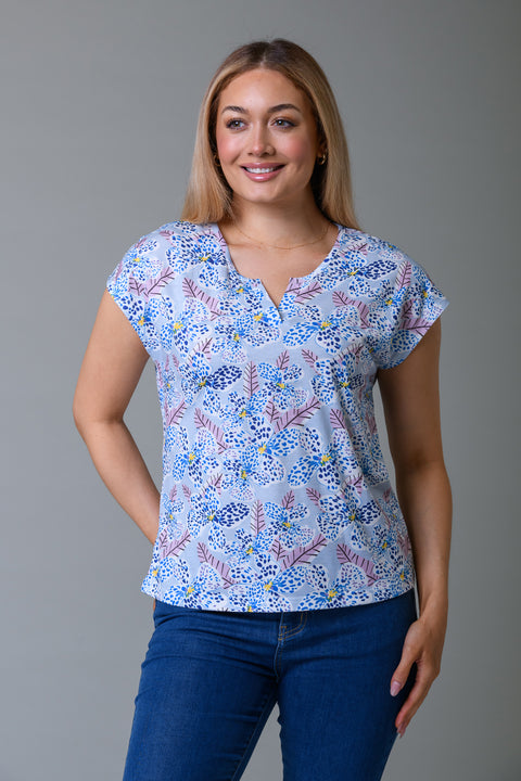 Emily S/S Top BLUE