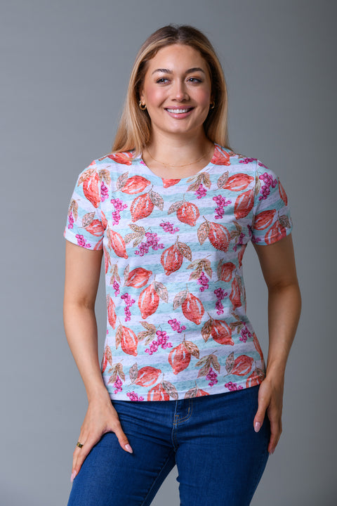 Amalfi Summer Tee RED