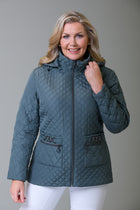 Link Pocket Quilt Jacket OLIVE