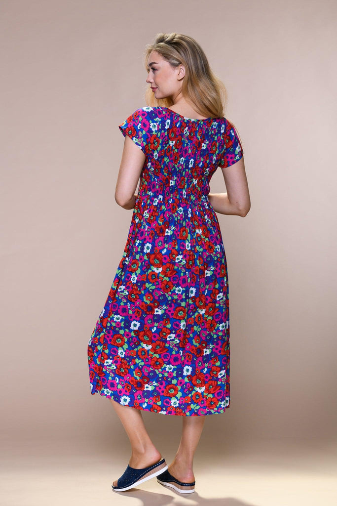 Poppy Ruched Dress-Dresses-Paco