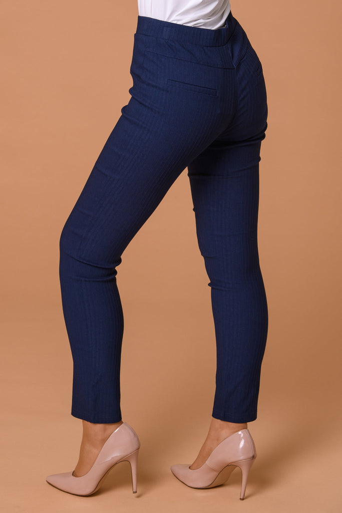 Ribbed Jegging Trouser-Trousers-Paco