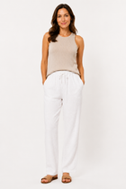 Slub Trousers WHITE