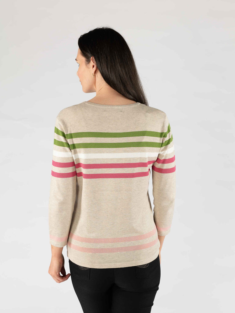 Stripe Jumper-Jumpers & Cardigans-Paco