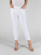 T29797  27   leg embroidery detail pocket  trous WHITE