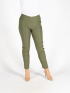 T30479  29 Inch Stretch Trouser Elasticated Wais OLIVE