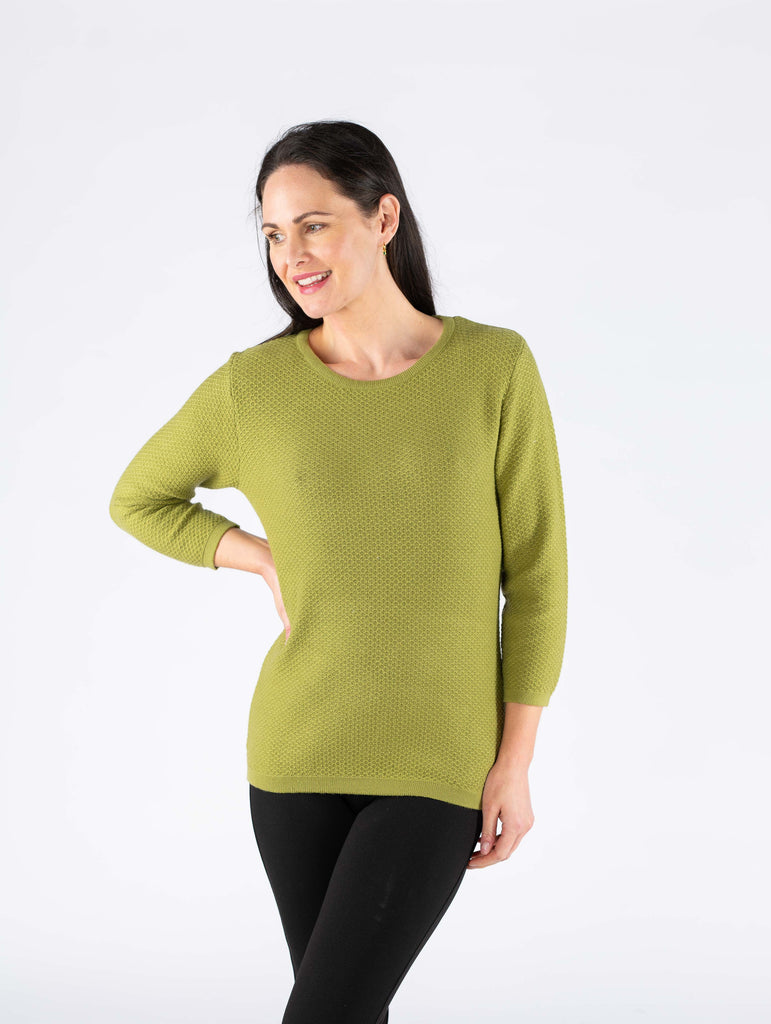 Texture Pattern Jumper-Jumpers & Cardigans-Paco