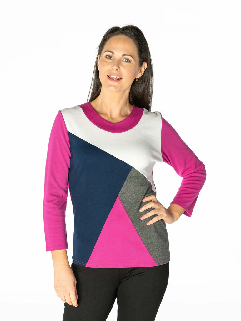 Triangle Pattern Jumper-Paco