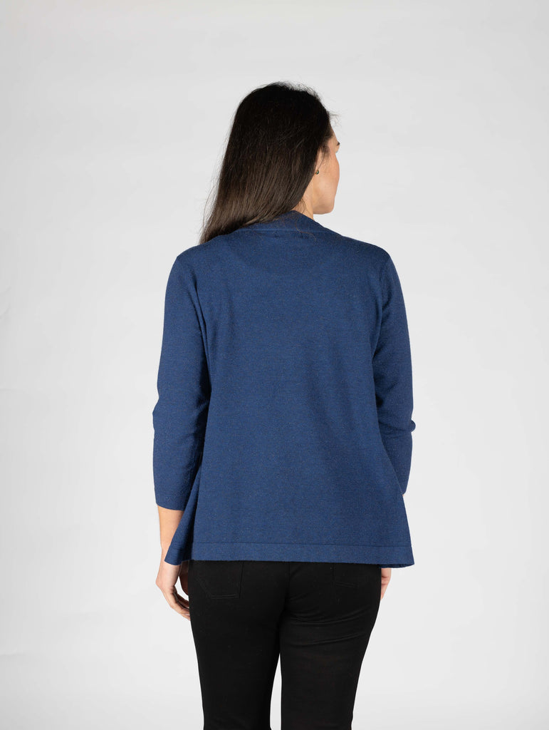 Wavy Edge to edge Cardigan-Cardigans-Paco