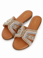 Aztec Sandal CL549 SILVER