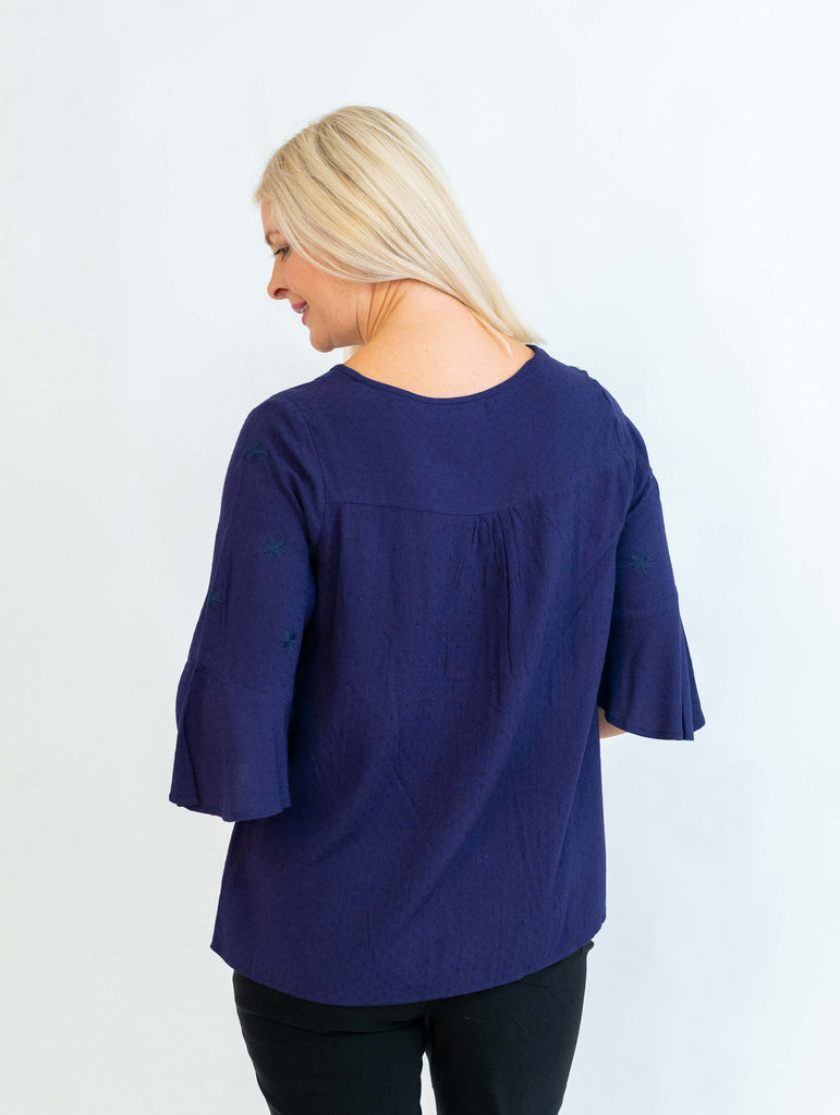Embroidered Tunic-Tops-Paco
