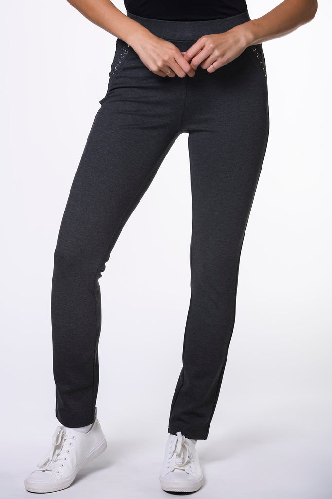 Stretch Jersey Jegging-Trousers-Paco