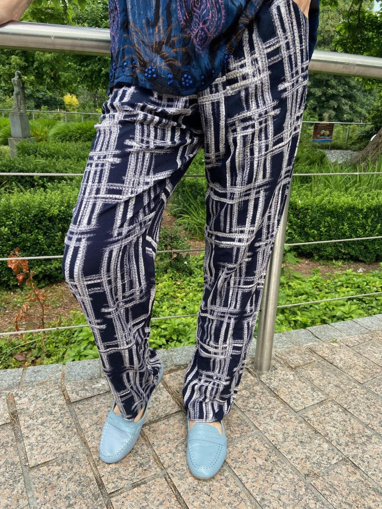 Printed Trouser-Trousers-Paco